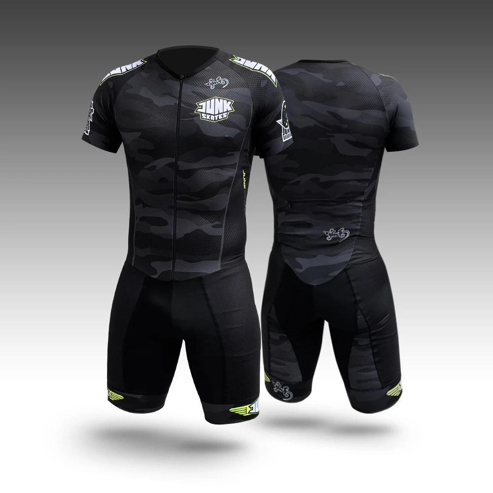 Cycling Gear Jersey - 남성용 롤러 스케이트 사이클링 저지, 트라이애슬론