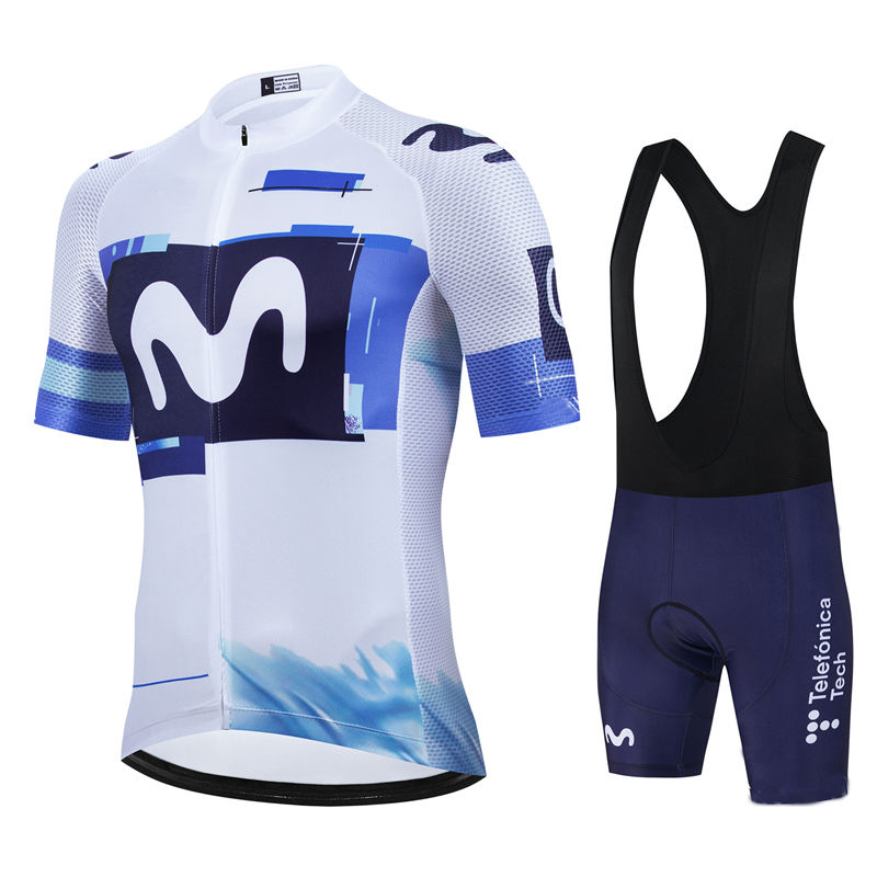 Cycling Gear Brands - Movistar Pro Team 여름 사이클링 저지