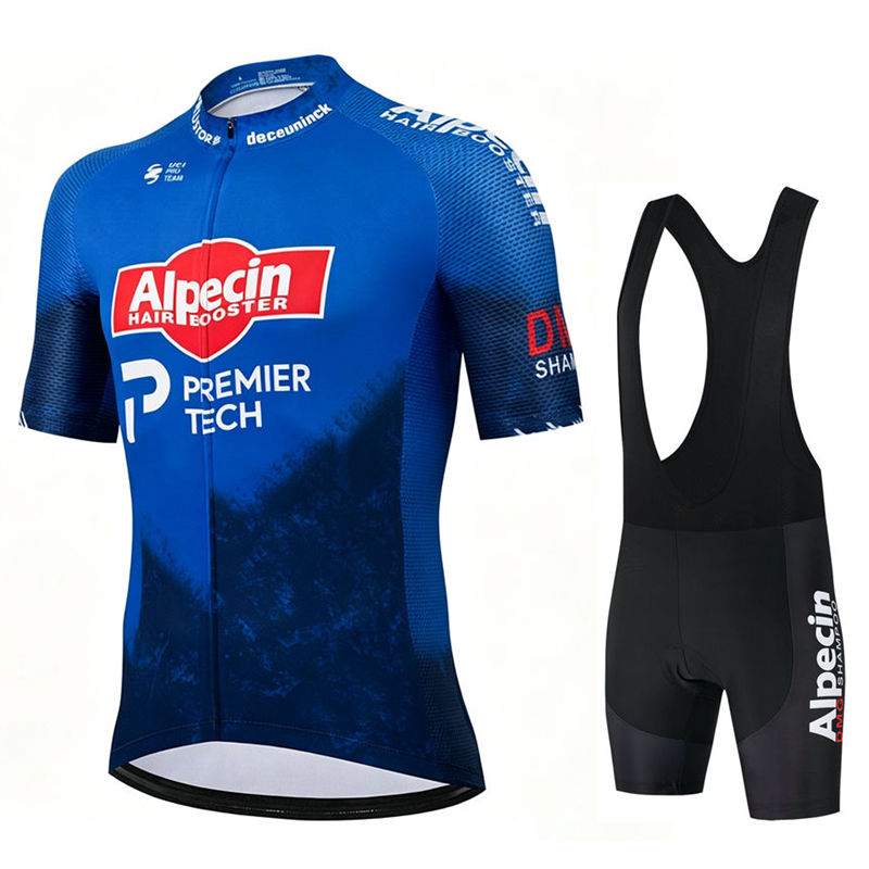 Cycling Bib Shorts - Alpecin Pro 사이클링 저지 세트 남성용