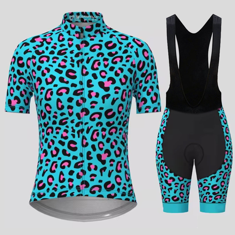 Cycling Gear Brands - 남성용 통기성 사이클링 세트 세트, 블루