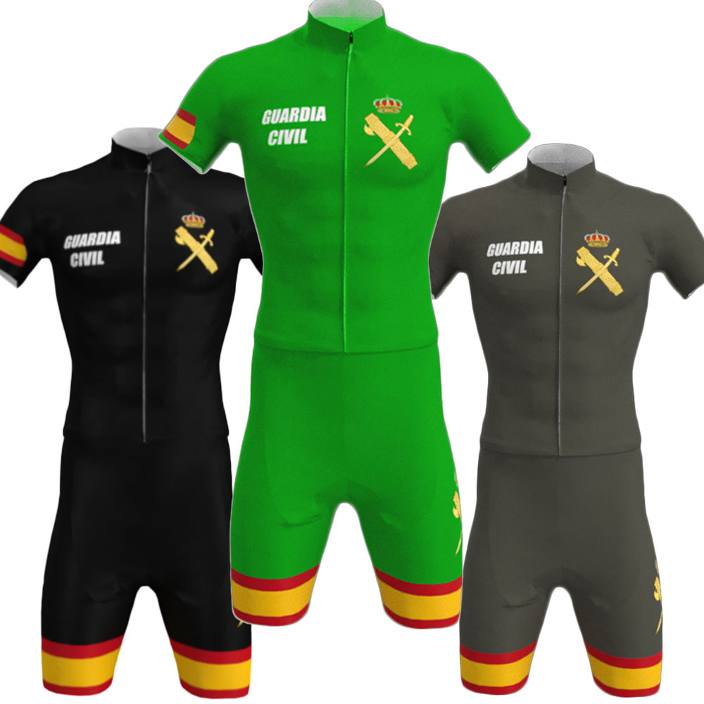 Cycling Bib Shorts - 남녀공용 사이클링 저지 세트, 사이클링 녹색