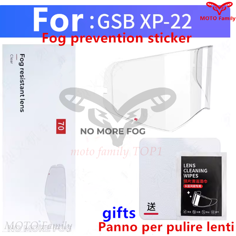 GSB XP-22 헬멧 특수 렌즈 김서림 방지 스티커  - Cycling Gear And Equipment 리뷰 및 가격
