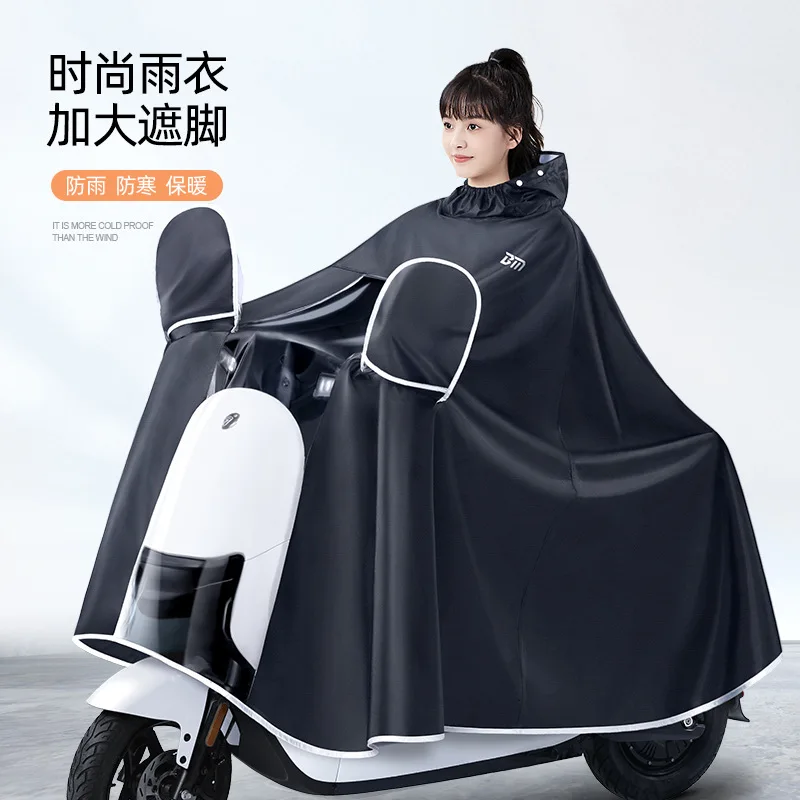 두꺼운 옥스포드 방수 레인 기어 레인 판초 자전거 전기 - Cycling Gear And Equipment 리뷰 및 가격