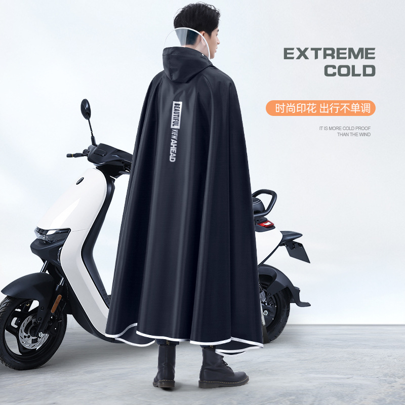 두꺼운 옥스포드 방수 레인 기어 레인 판초 자전거 전기 - Cycling Gear And Equipment 리뷰 및 가격