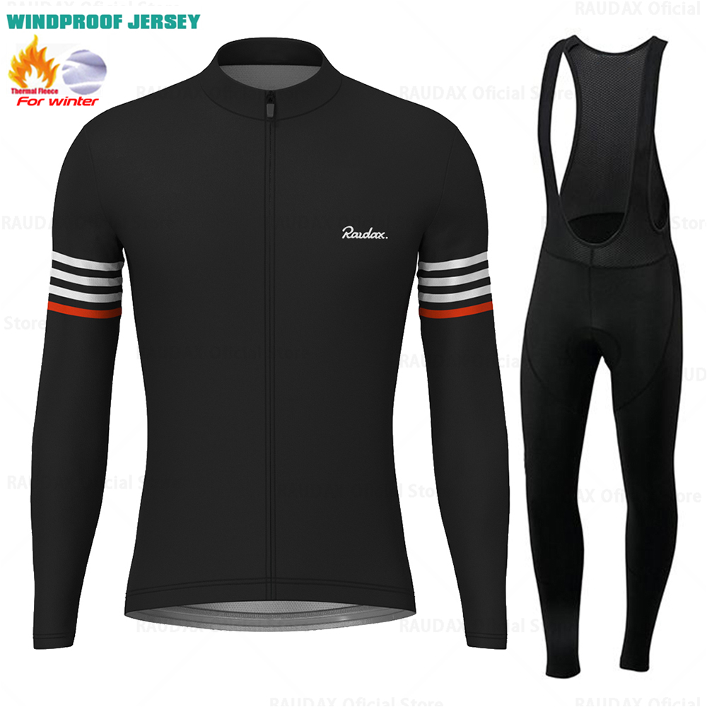 Raudax 겨울 방풍 양털 저지 Ropa De Hom - Cycling Gear Brands 리뷰 및 가격