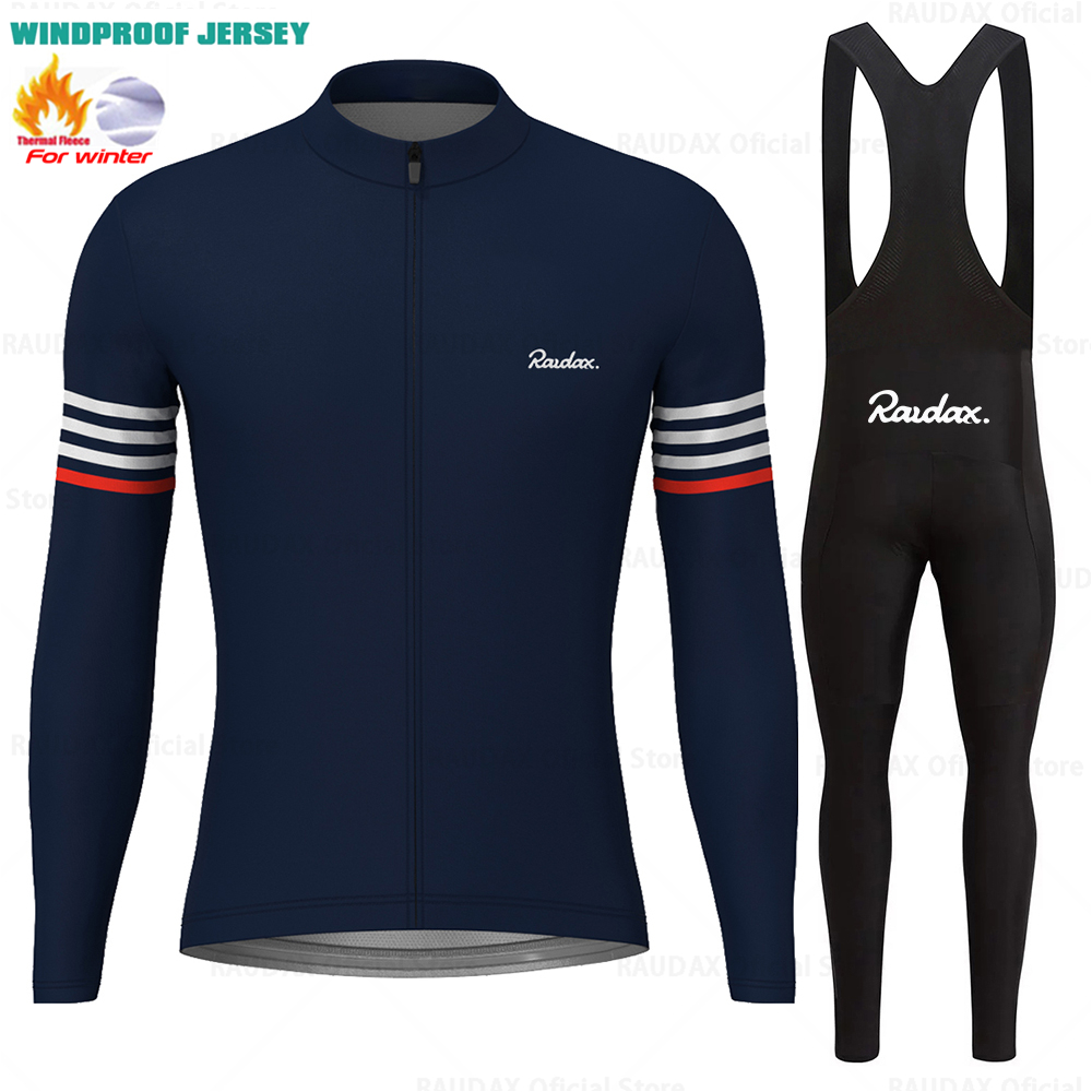 Raudax 겨울 방풍 양털 저지 Ropa De Hom - Cycling Gear Brands 리뷰 및 가격
