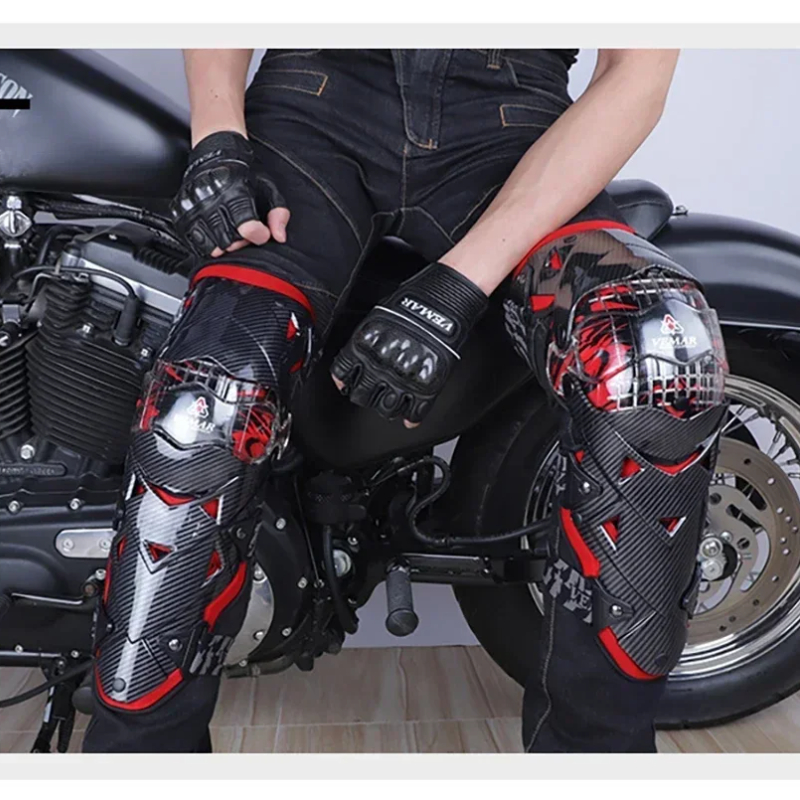 모토크로스 야외 레이싱 무릎 보호대 오토바이 다리 보호 - Cycling Gear And Equipment 리뷰 및 가격